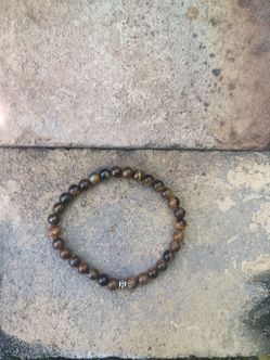Tiger Eye 6mm precious quartz gem stone,