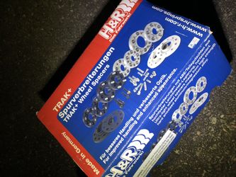 H&R Trak+ 20mm spacers (Most honda models)