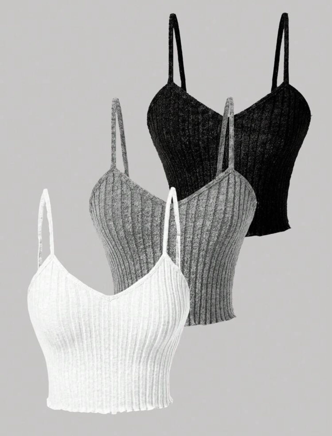 SEXY Rib- Knit Cami Crop Top *NEW*