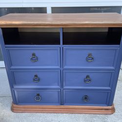Solid wood dresser 48”x20”  40”tall