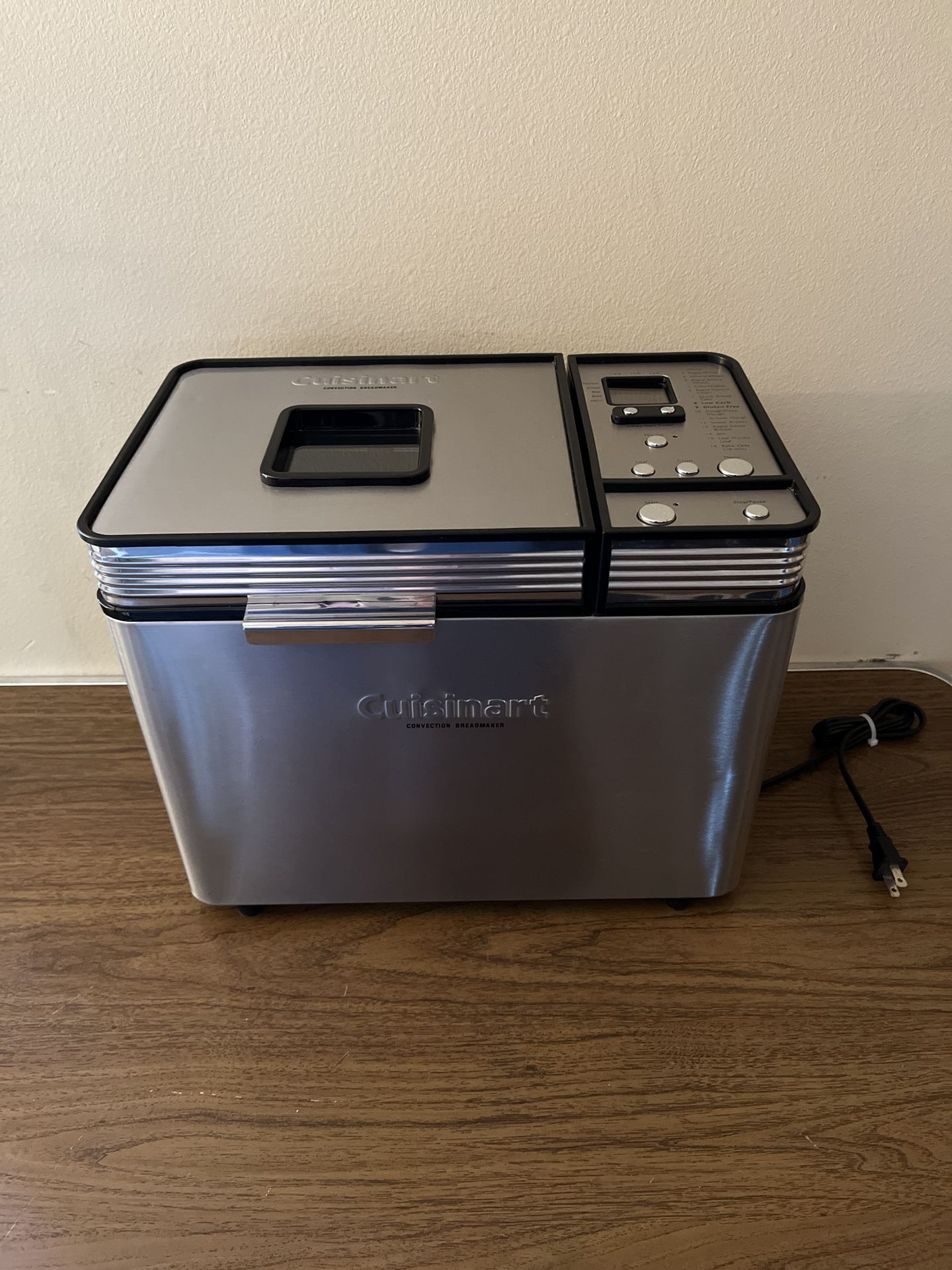 CUISINART CBK-200 Convection Bread Maker Silver Stainless Steel