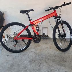  26" Folding Mountain Bike !!!