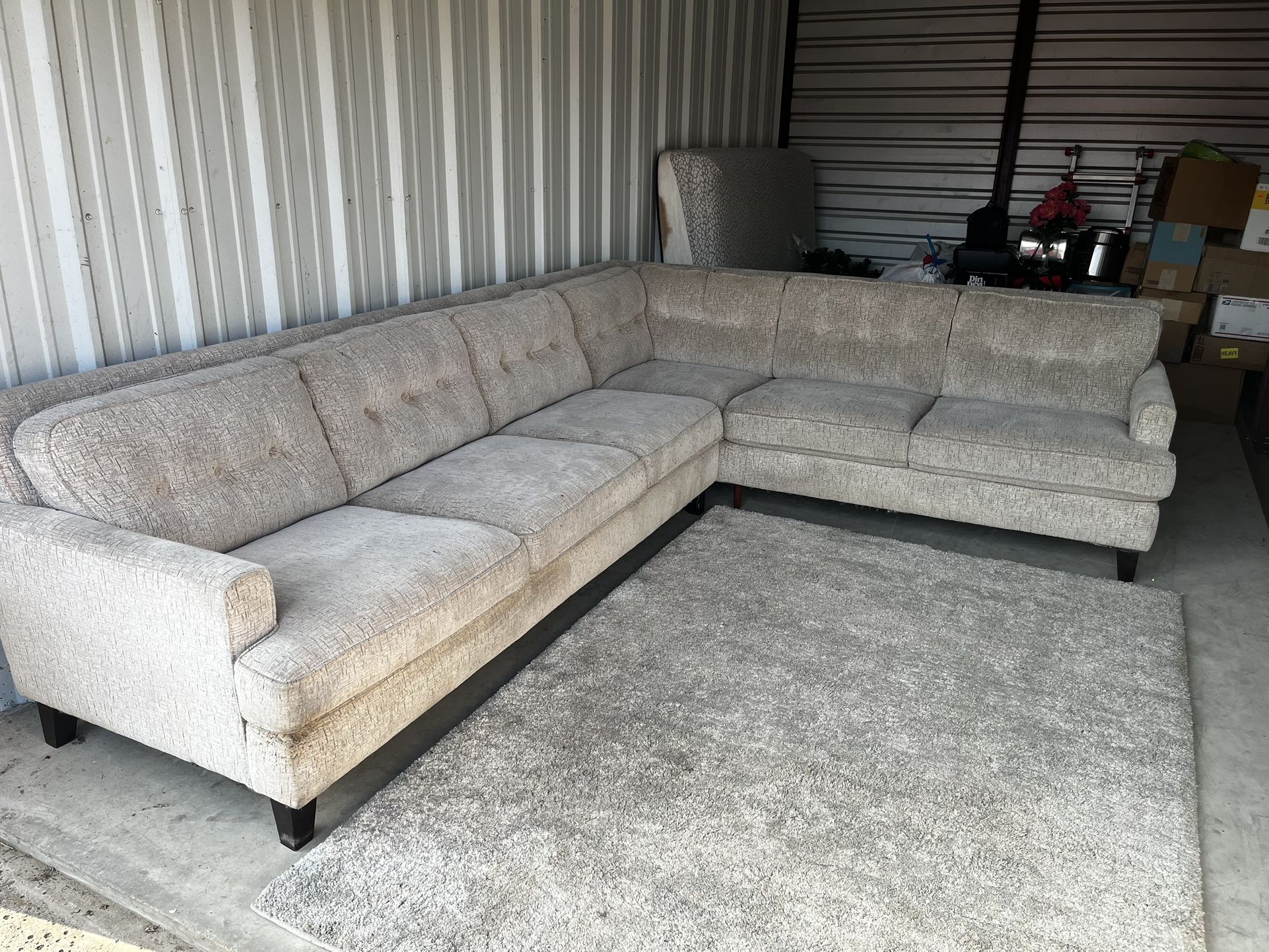 Light Gray Sectional 