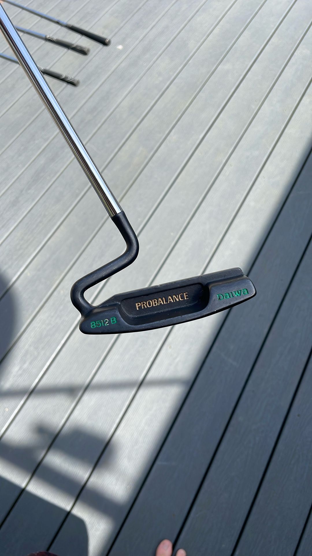 Daiwa 8512B Swan Neck Putter Righthanded 35"