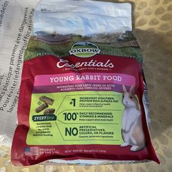 Oxbow Essentials Young Rabbit Food.  