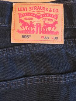 Levis 505 33x30