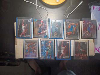 Grant Hill NBA Trading Card Lot (9 Cards)