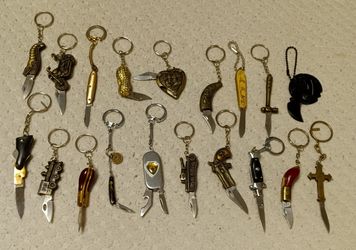 59 Assorted Jacknifes ( A Lot Are Key Chains)