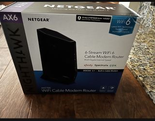 Netgear Nighthawk modem router Combo With Wifi6 and DOCSIS 3.1