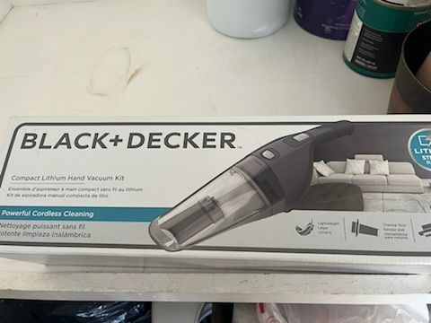 Black + Decker Hand Vacuum