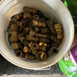 Brass Compression Fittings 20 Pounds Of Fittings