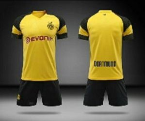 Children Borussia Dortmund No Brand-Soccer Uniforms