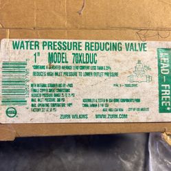 1” Zurn Wilkins PRV Valve