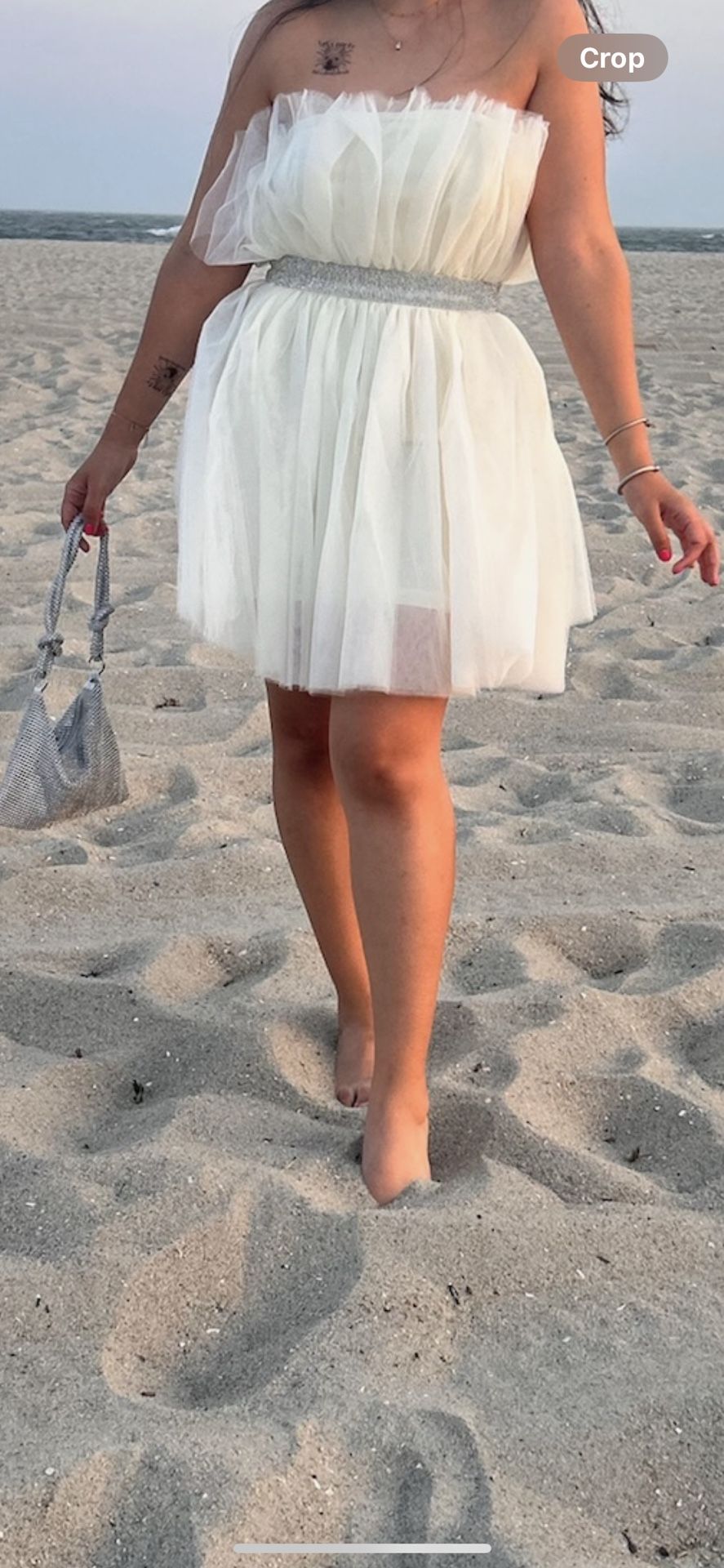 Ivory Bling Dress