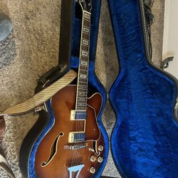 Ibanez Guitar W/ Case And Chords 