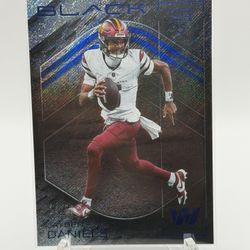 2025 Panini Black - Jayden Daniels Numbered Sapphire /50