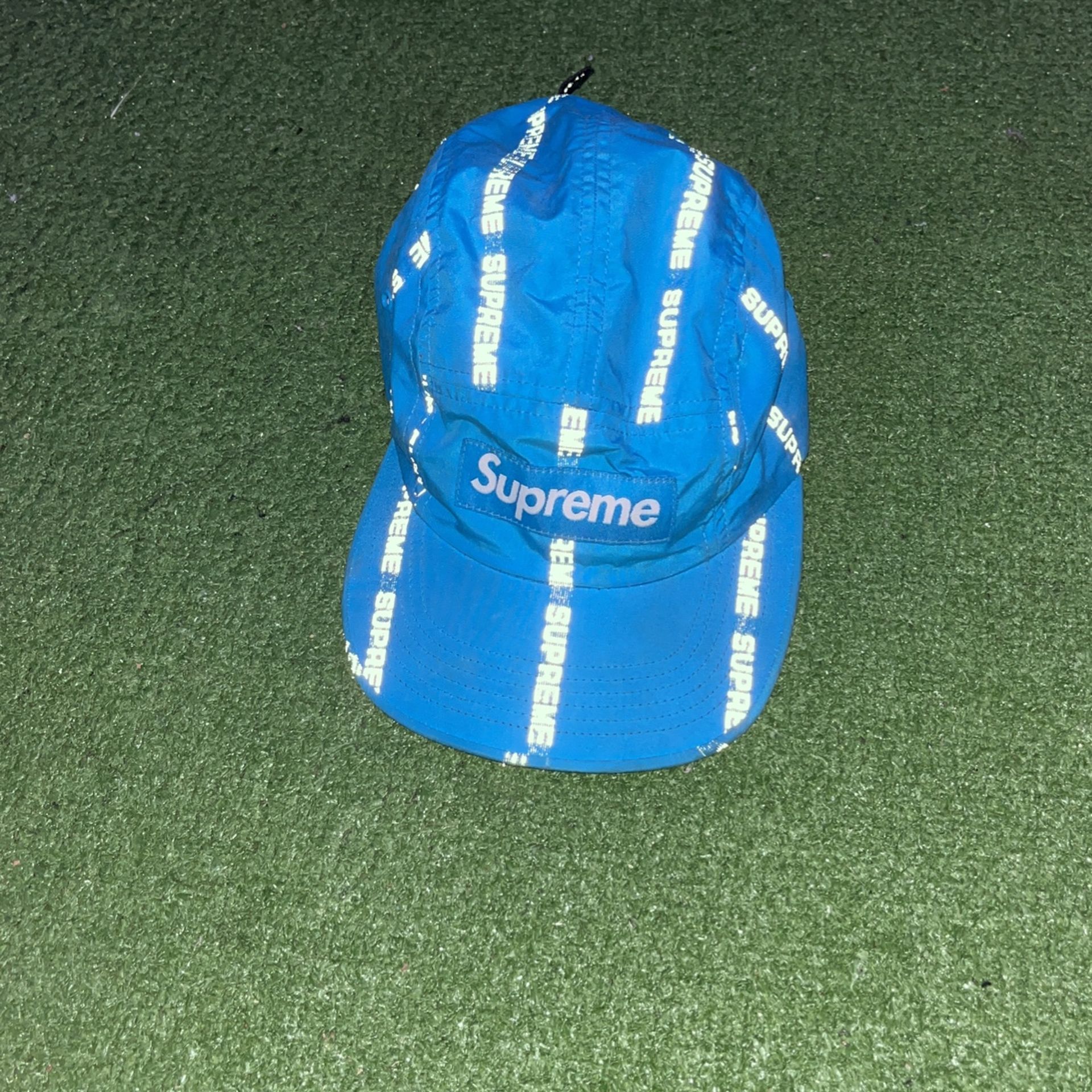 Blue Supreme Reflective Hat