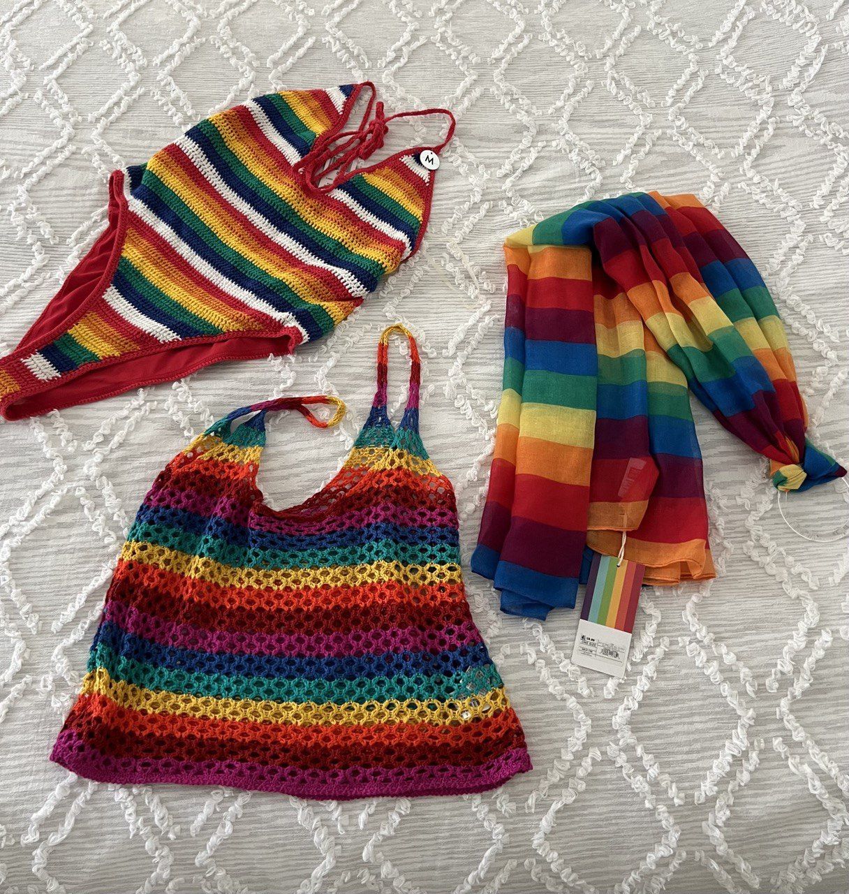 Rainbow clothes