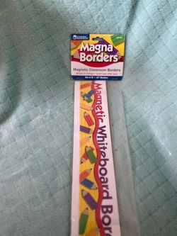 Learning Resources Magna Borders Magnetic Classroom Pencils Set of 12