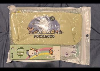 Pochacco Pencil Pouch And Pens Set