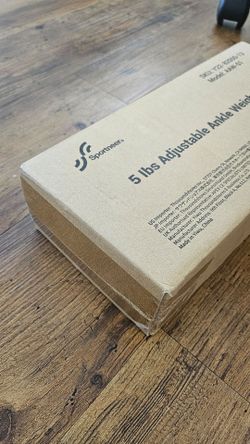 Brand New Adjustable 5 lb Ankle Weights (Sealed)