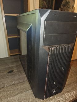 Corsair Mid Size Computer Case W Red LED