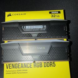 Corsair Vengence ddr5 6400MHz 2x16 gb 32 gb 36-48–48-104