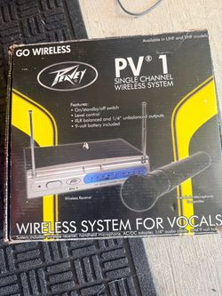Peavy Wireless mic