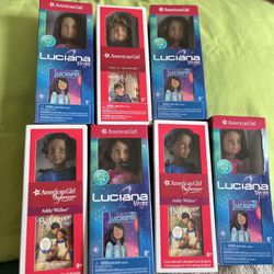 American Girl Dolls Mini Size New 