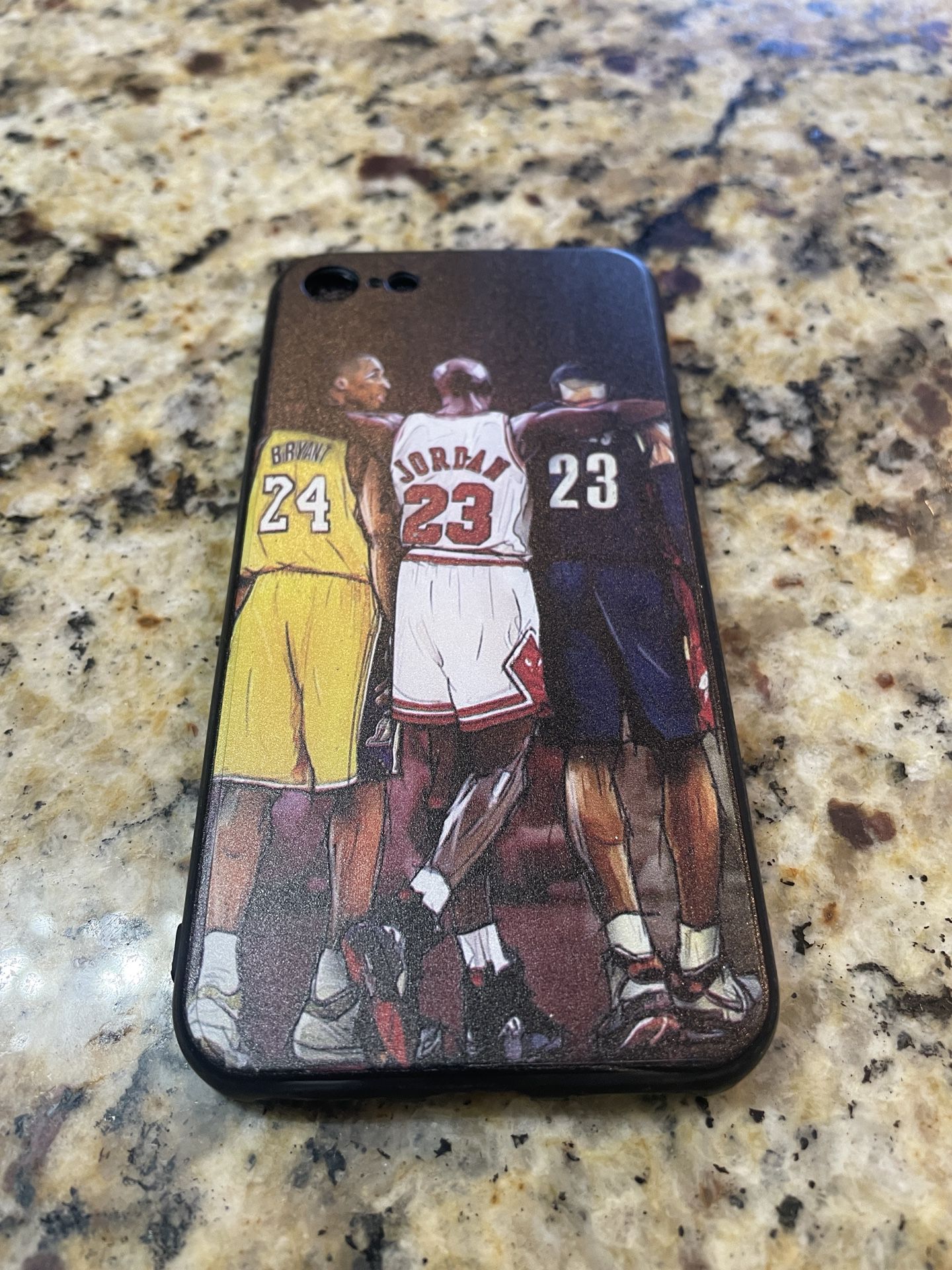 iPhone 7/8 Case Kobe-Lebron-MJ 