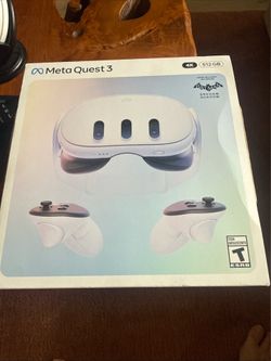Meta Quest 3 Virtual Reality 512GB 4K Ultra HD Gaming Headset & Controllers