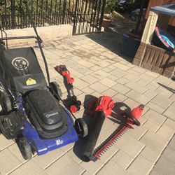 Garden equipment and tools included