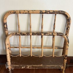Vintage Metal Twin Bed Frame