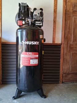Husky 60 gallon air compressor