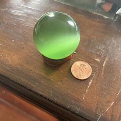Green Cat’s Eye Sphere