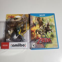 The Legend Of Zelda Twilight Princess HD+Wolf Link Amiibo Wii U