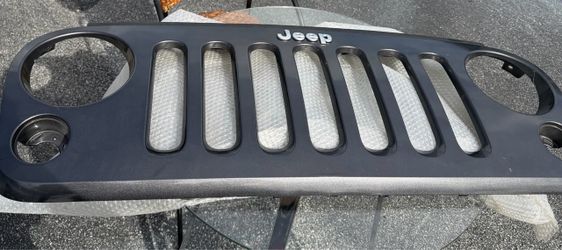 New Jeep Front Grille Black 2007 - 2017
