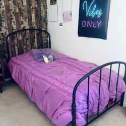 Twin bed & mattress 