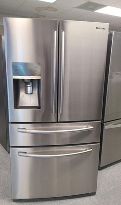 Samsung 4-Door Stainless Steel Refrigerator
