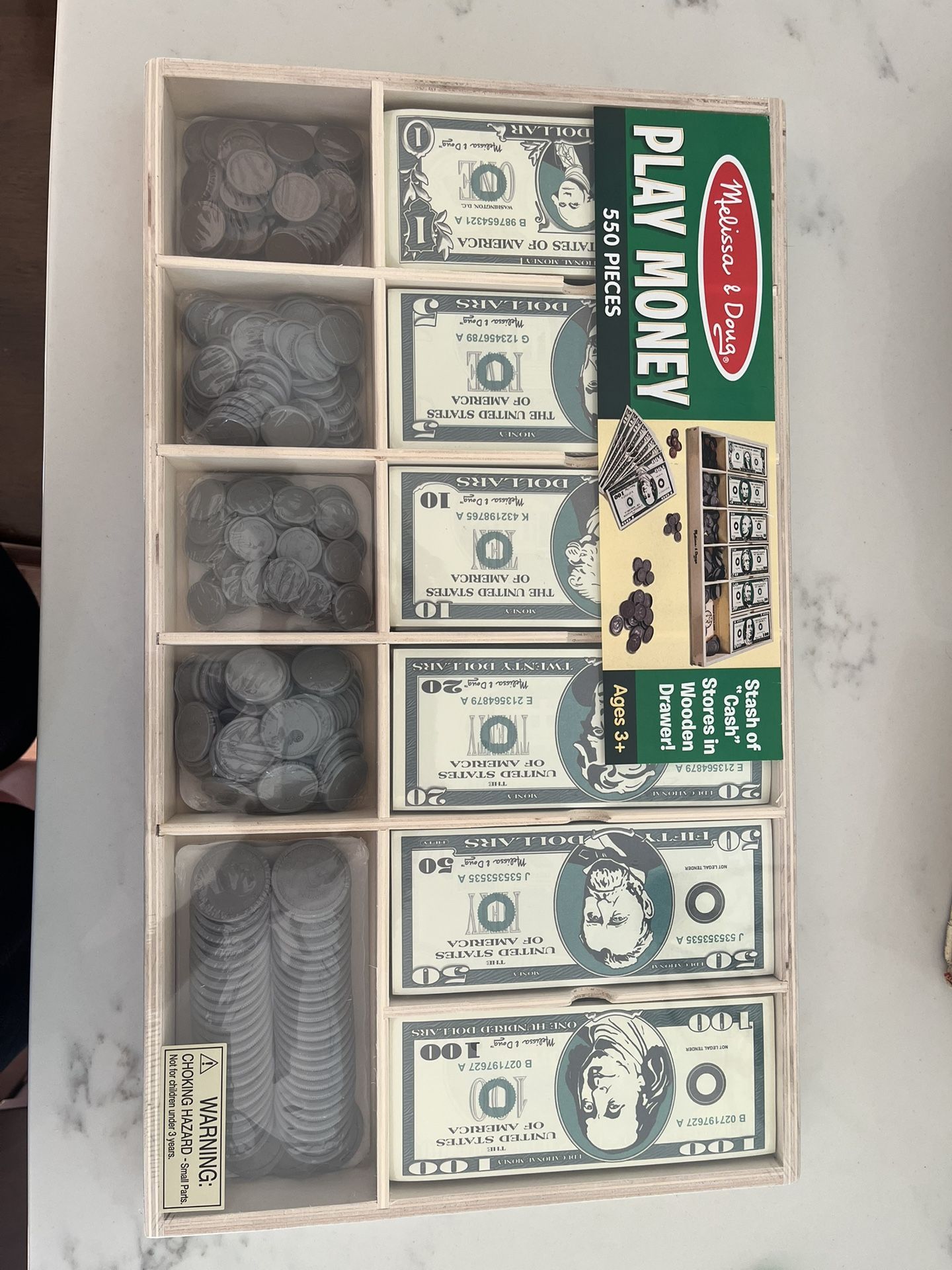 Melissa And Doug Play Money - Unopened 