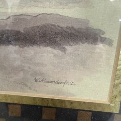 Rudolf Wachter RW Bavaria Mold Centerpiece Bowl Reticulated Daisies 13"