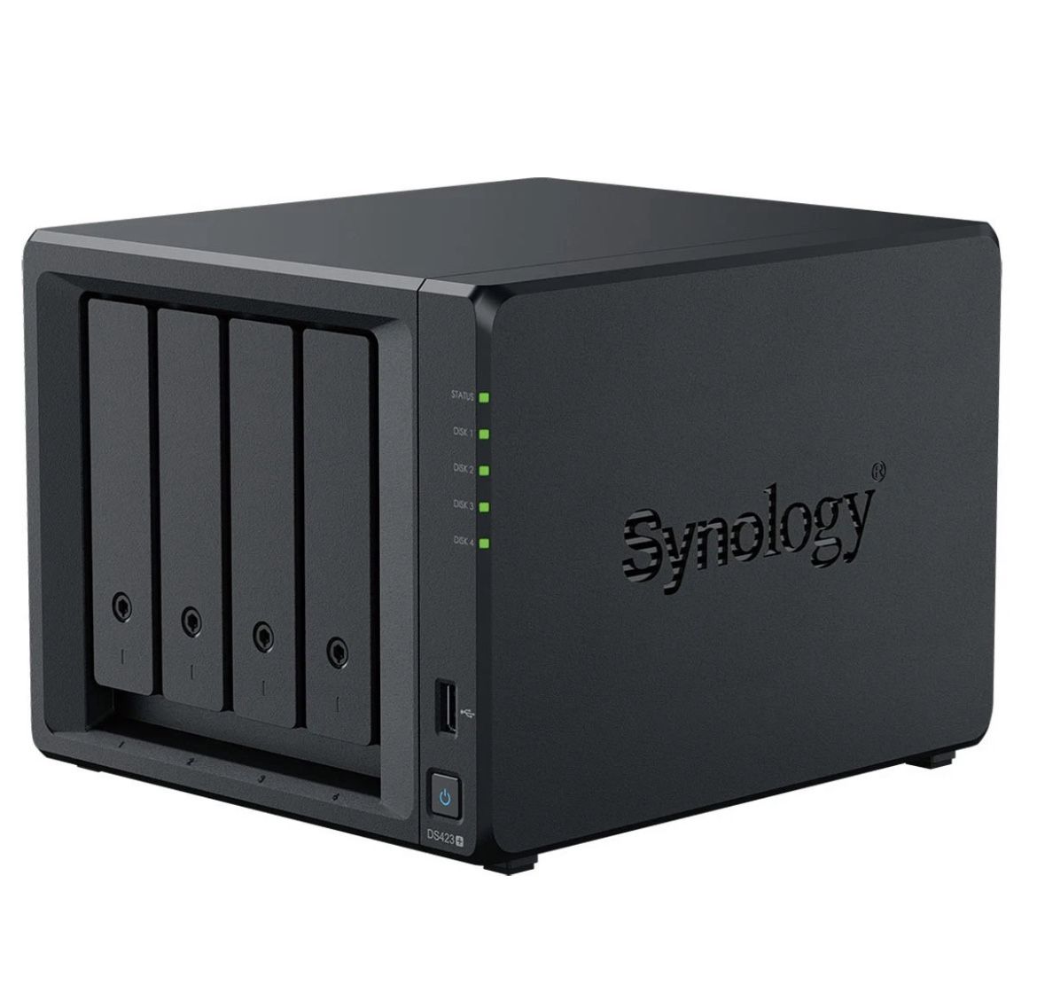 Synology DiskStation DS423+ 4-Bay NAS Enclosure, Diskless