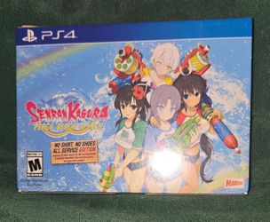 Senran Kagura Peach Beach Splash No Shirt No Shoes All Service Edition PS4