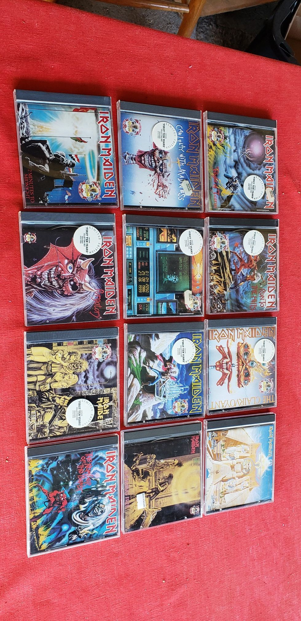 Iron Maiden Music CD Lot