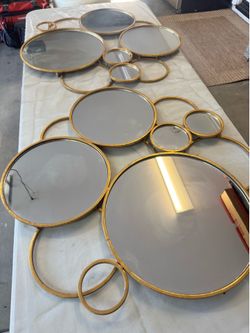 Two piece Decorative mirror