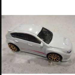 2021 Hot Wheels Subaru WRX STI White And Pink HW J-Imports Diecast 