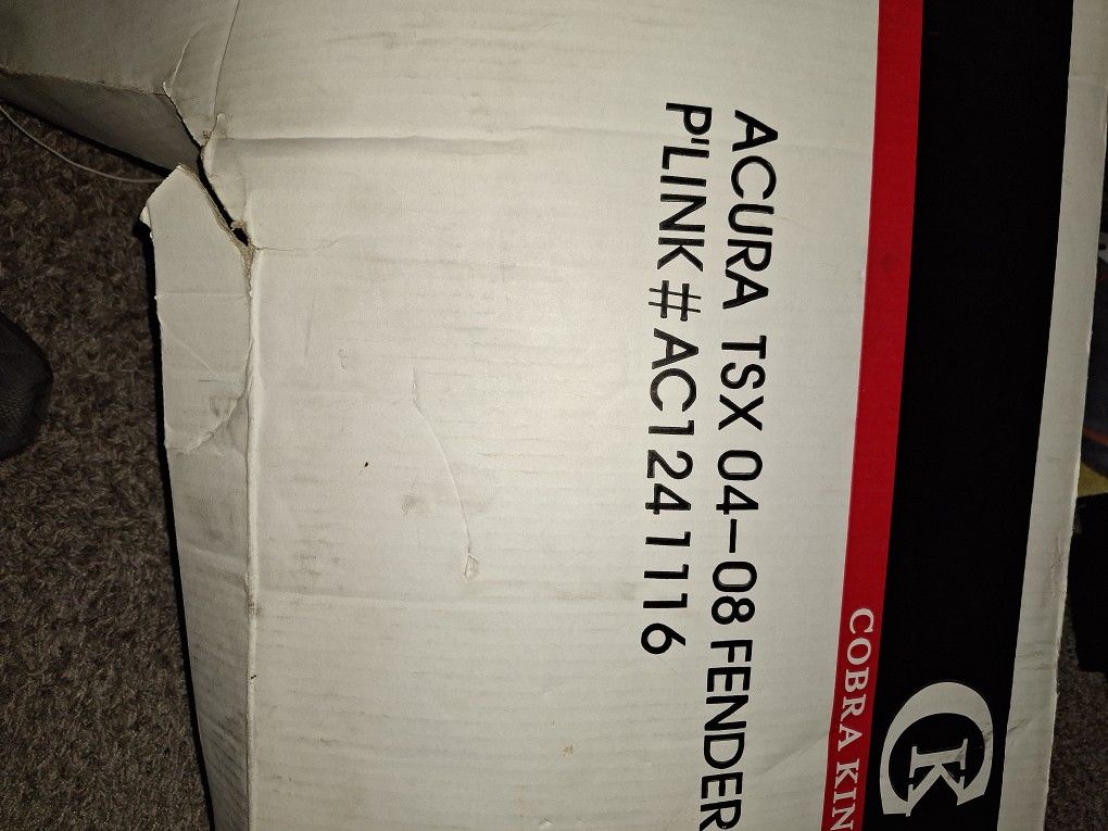 Acura TSX 2004-2008 Passenger Side Fender