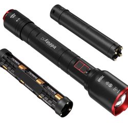 Infinity X1 7000L Dual Power Rechargeable Flashlight,7000 Lumen CREE LED with Adjustable Focus and Heat Lock =Tools-584