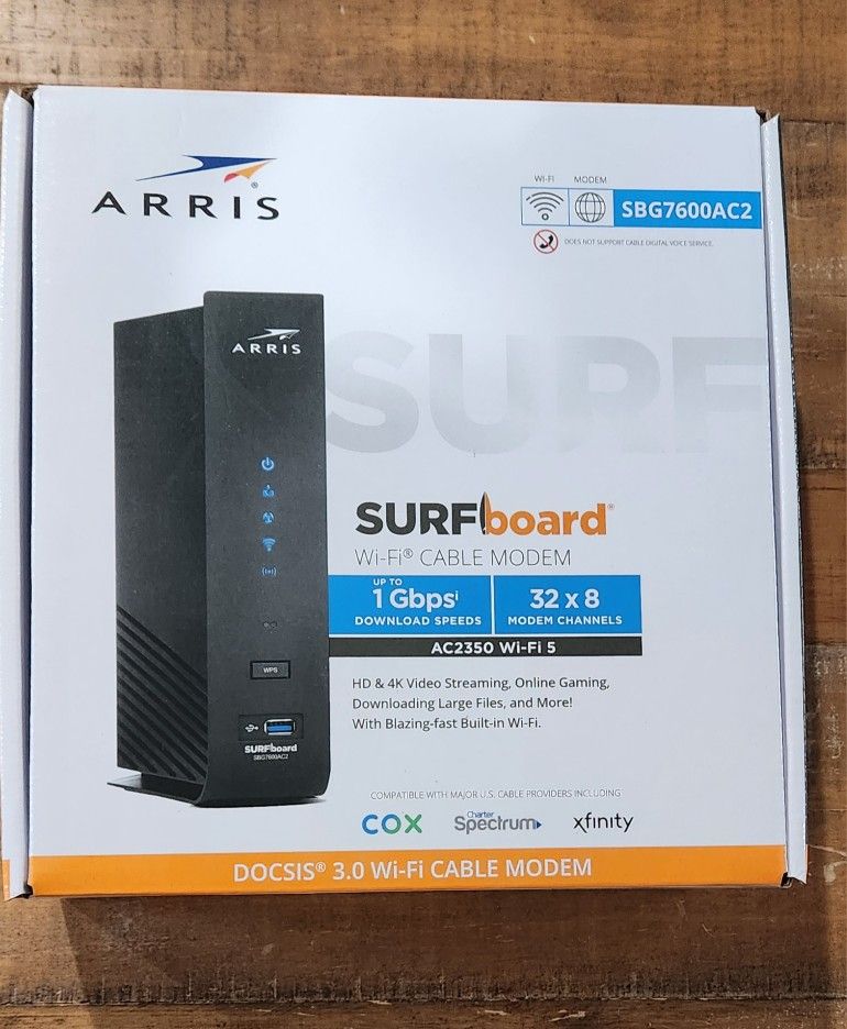 ARRIS Surf Board Modem SBG7600AC2