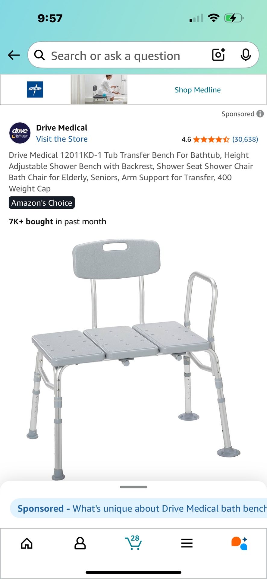 Shower Bench